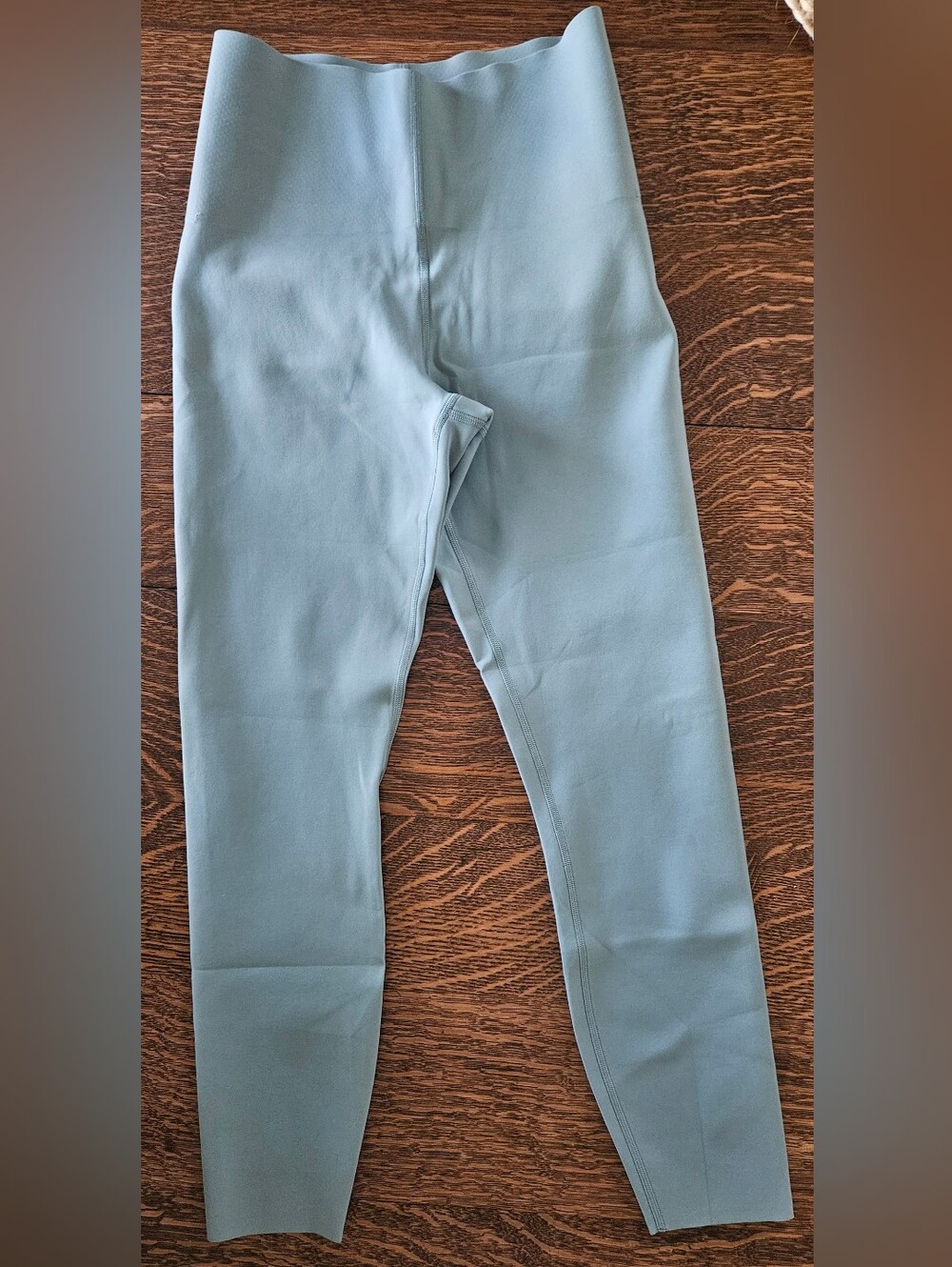 Lululemon Ultralu Contour-Seam High-Rise Leggings Blue Green Size 6